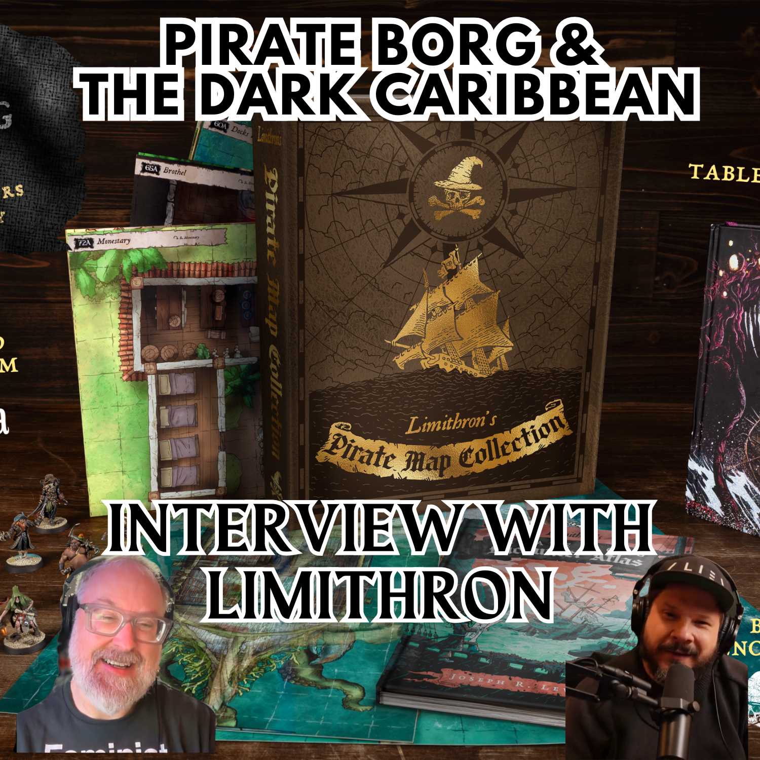 177: Between Two GMs: Pirate Borg episode artwork