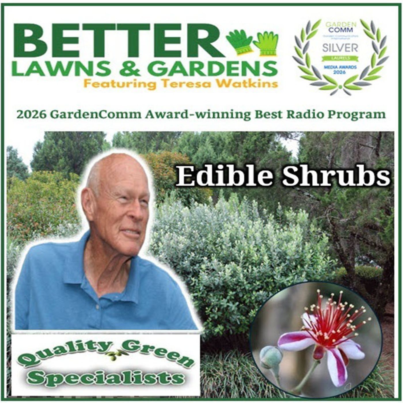 Better Lawns and Gardens - Hour 1 Edible Shrubs August 2, 2026 episode artwork