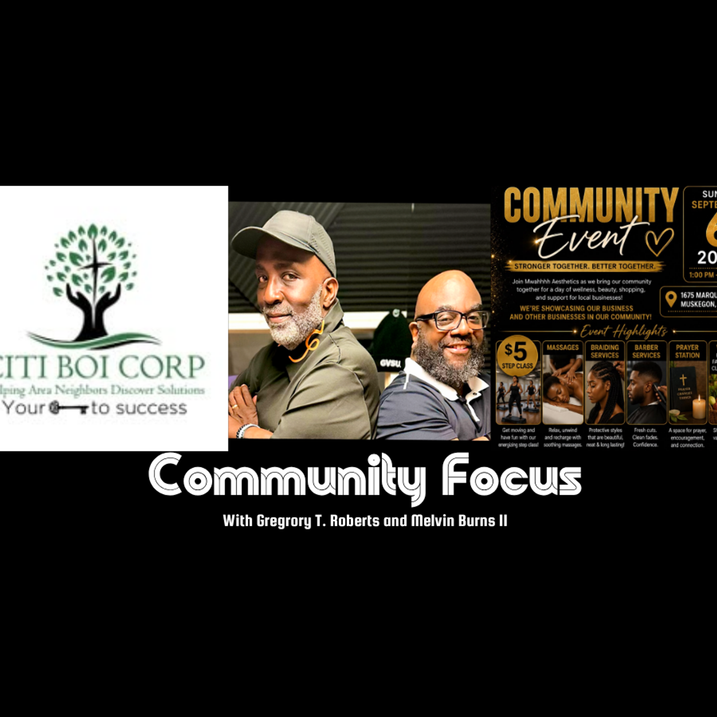 152: Community Focus with Robert Mathis and Nakia Moody episode artwork