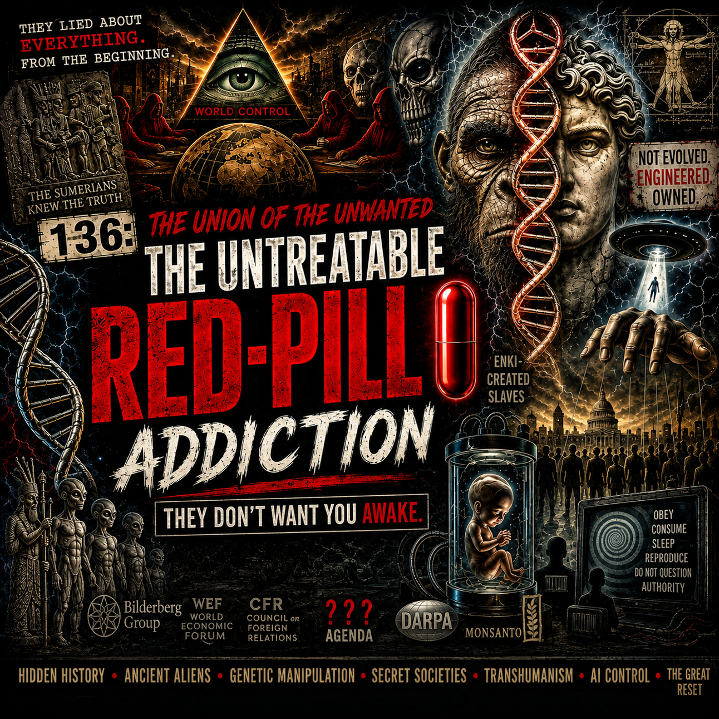 136:  The Union of The Unwanted: 136: The Untreatable Red-Pill Addiction