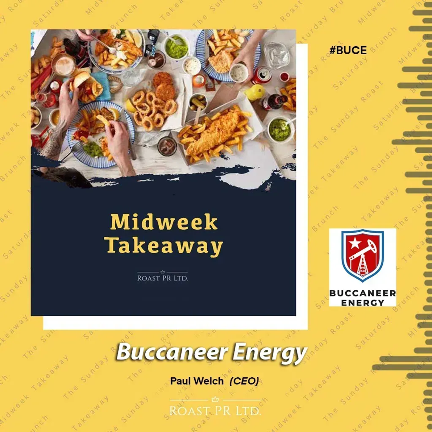Midweek Takeaway with Paul Welch, CEO of Buccaneer Energy (LSE:BUCE) #BUCE episode artwork
