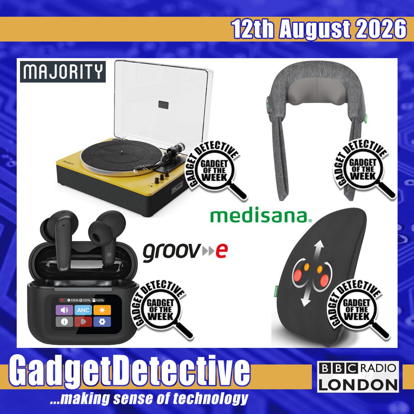 12th August 2026 - Tech Reviews and News on BBC Radio London episode artwork