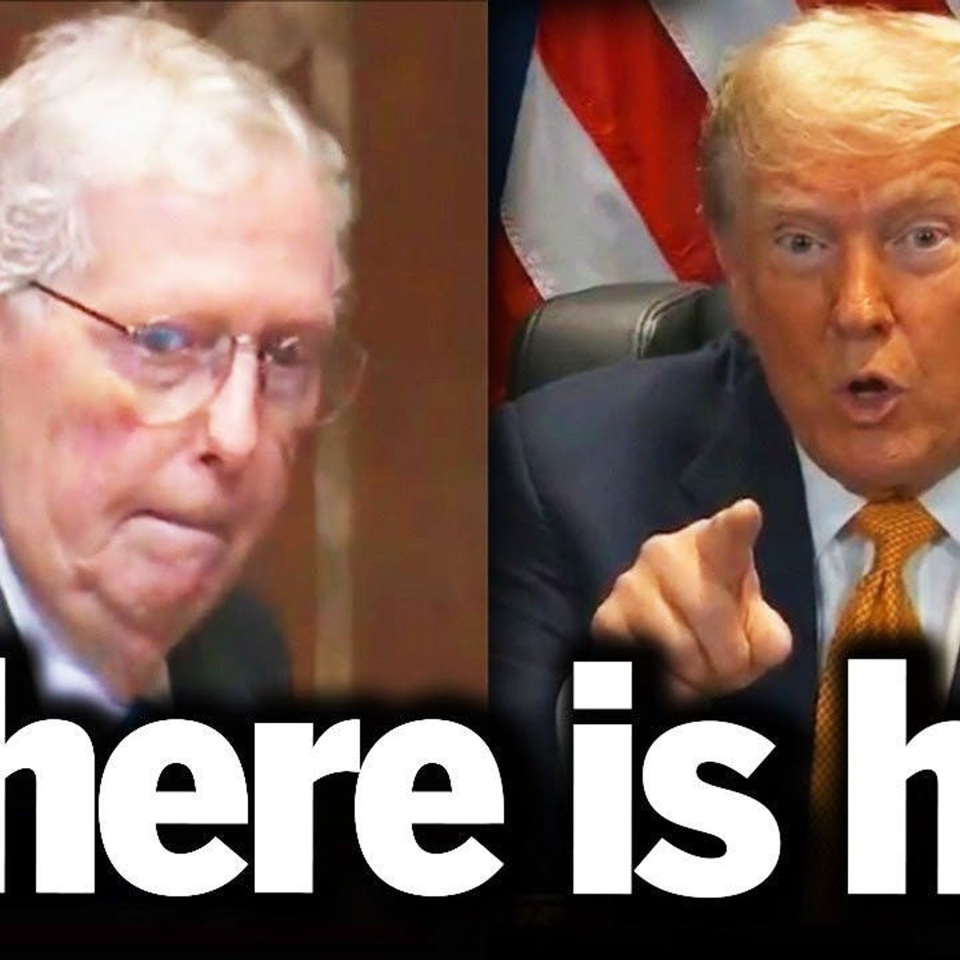 It's over for both of them…