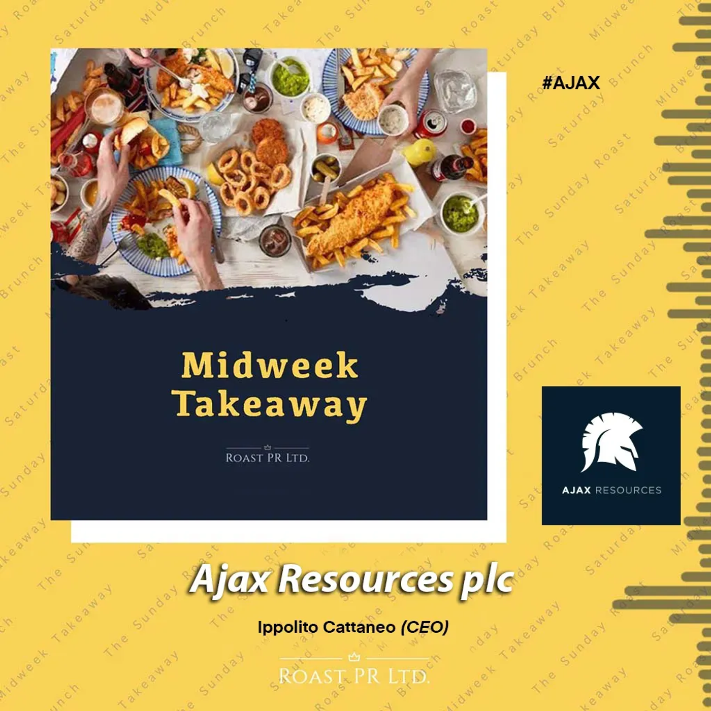 Midweek Takeaway with ⁠Ippolito Cattaneo, CEO of Ajax Resources plc (AQSE:AJAX) #AJAX episode artwork