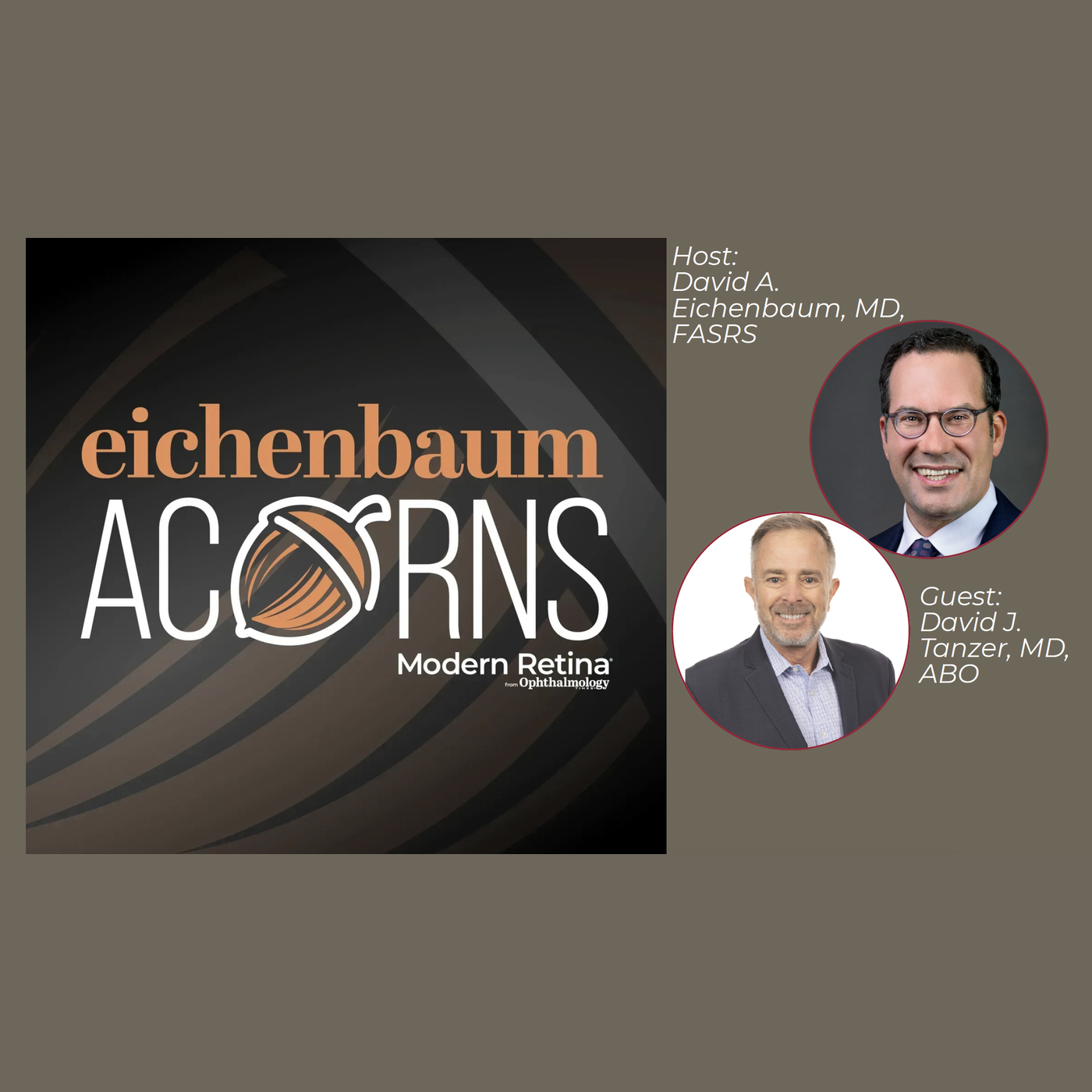 Eichenbaum Acorns: Piloting a career pivot with David J. Tanzer, MD, ABO episode artwork