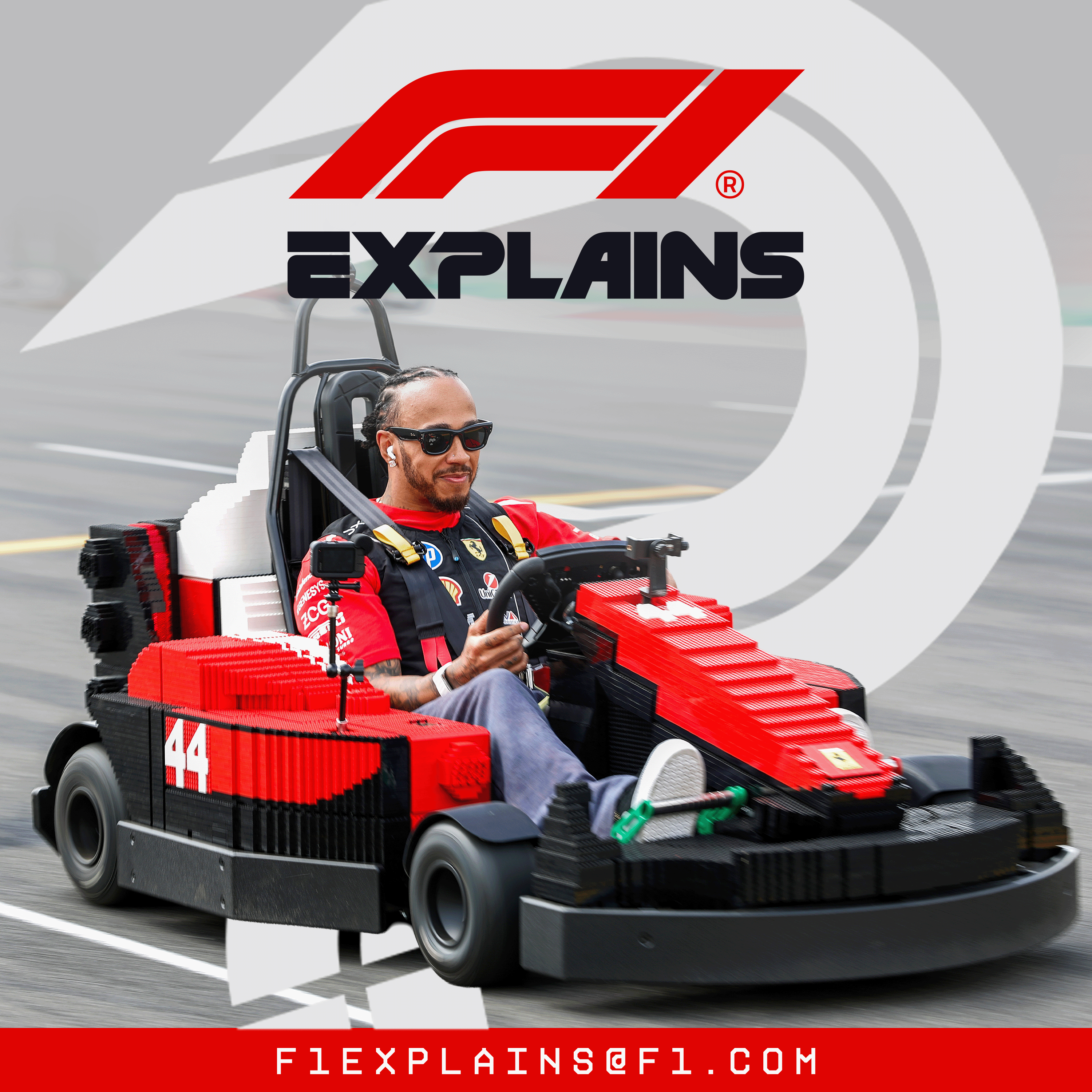 F1 Explains: LEGO Drivers’ Parade minicars