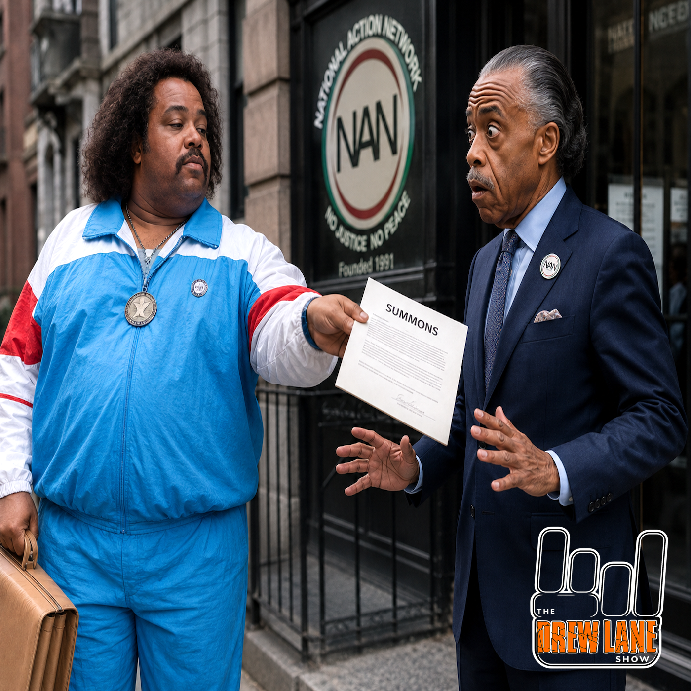 Serving Al Sharpton – August 23, 2026