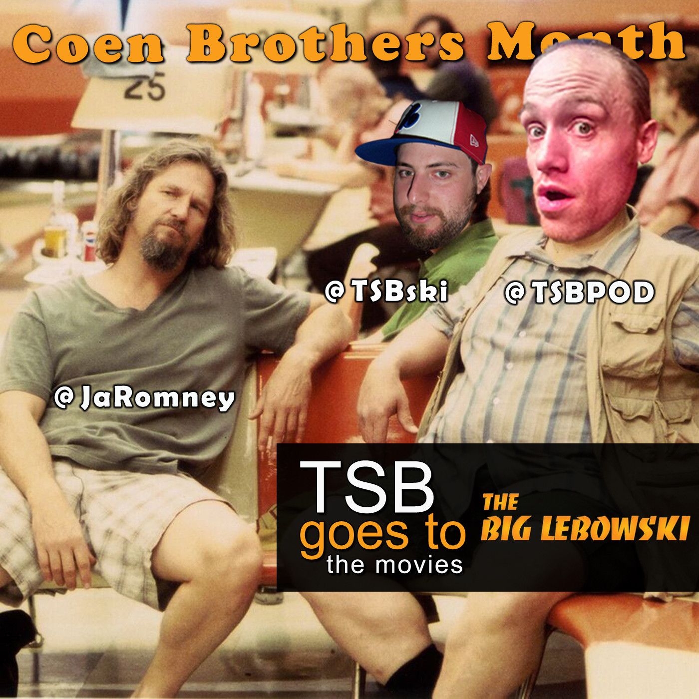 TSBGTTM Coen Brothers Month - The Big Lebowski episode artwork