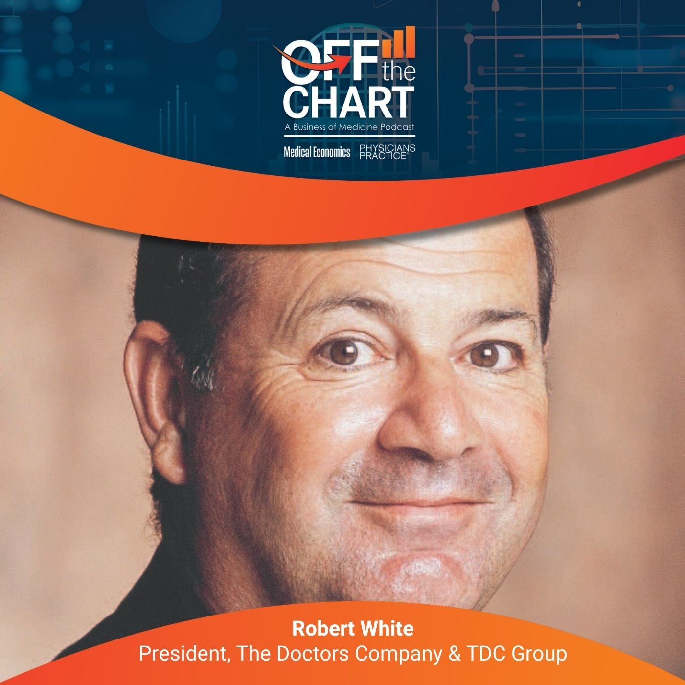 S1 Ep181: Why physicians are getting sued less and paying more, with The Doctors Company President Robert White Episode cover