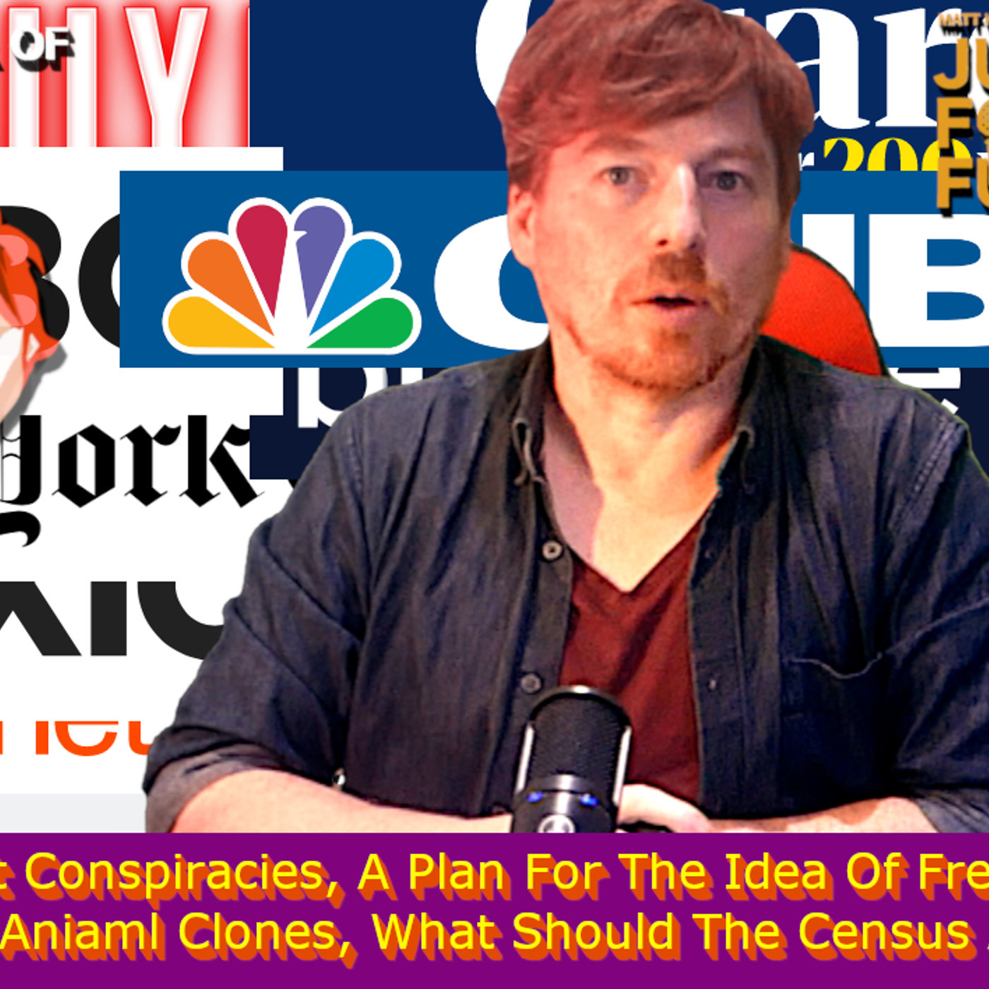 Ausalert Conspiracies, A Plan For The Idea Of Free Dental, Animal Clones, What Should The Census Ask? episode artwork