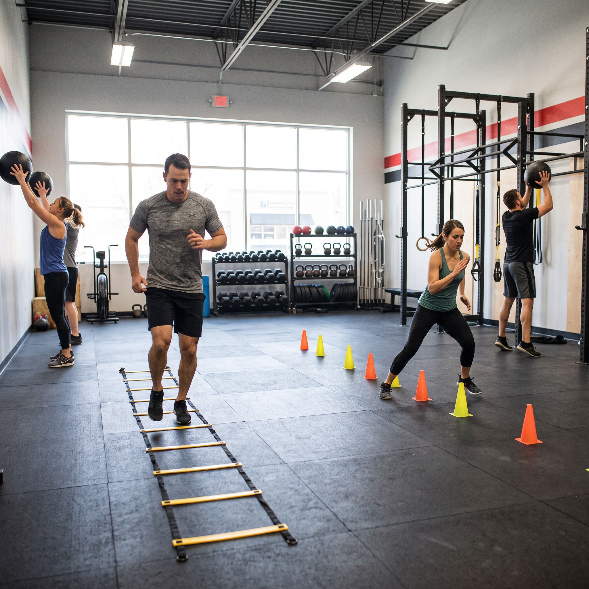 1034: Podcast IA - 4 ejercicios de agilidad para sumar al gimnasio y entrenar todo el cuerpo