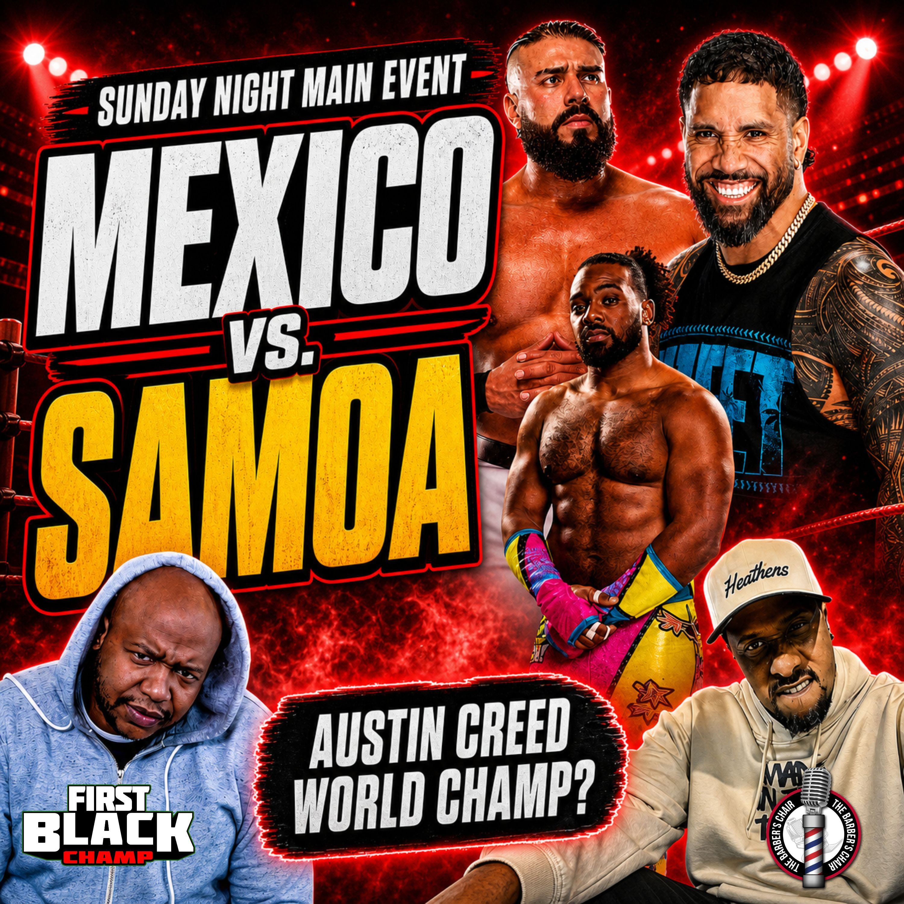 AEW & WWE Need To Co-Exist? Roman Reigns vs Penta, Cody vs Orton & Mexico Vs. Samoa episode artwork