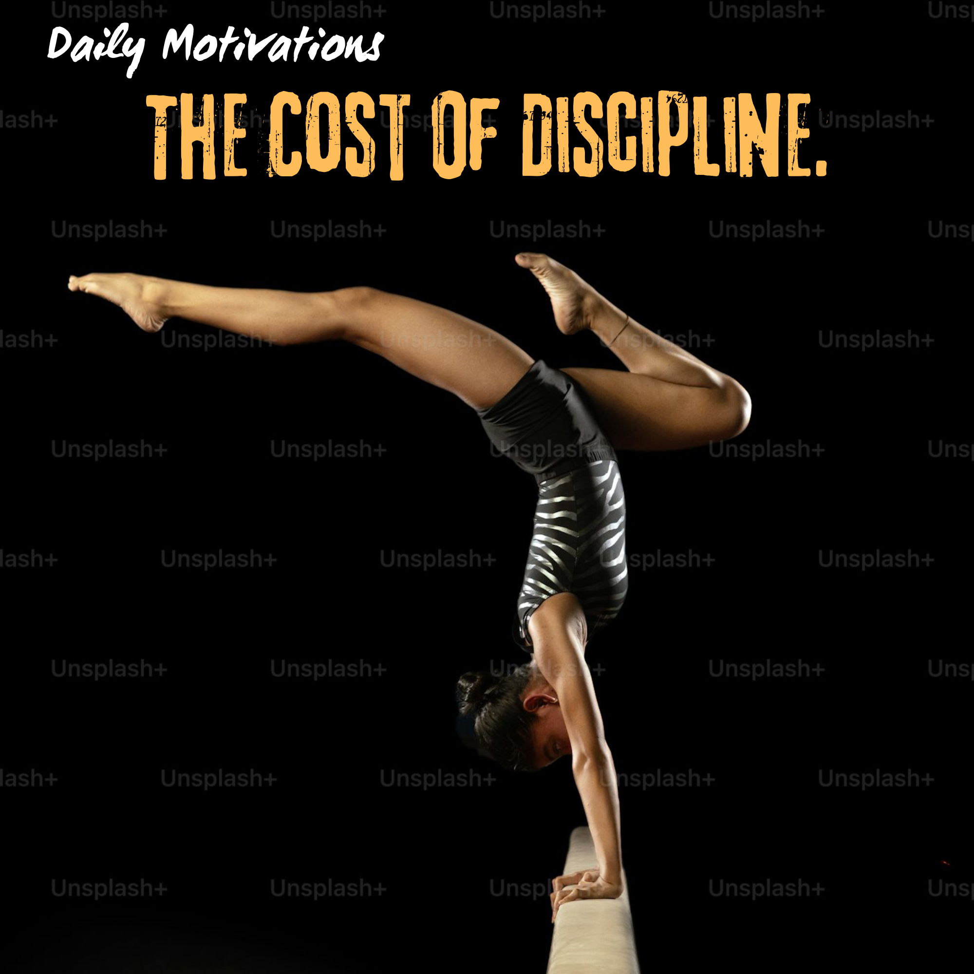 The Cost Of Discipline.