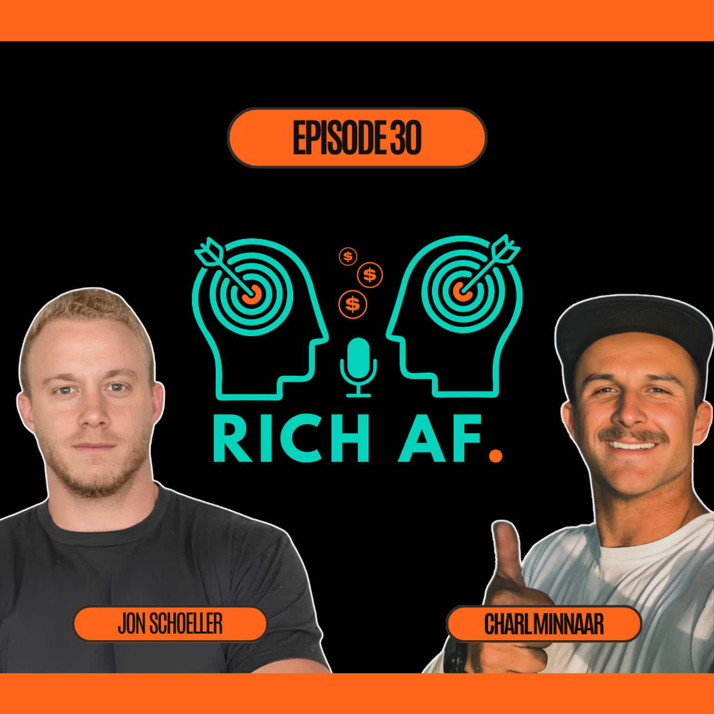 The Power to Say No: Financial Freedom and Private Money Lending | Jon Schoeller | Rich AF episode artwork