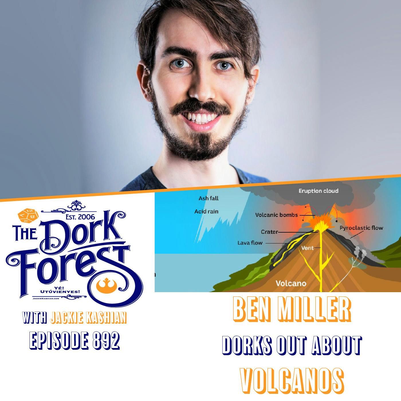 Ben Miller enjoys Volcanos -  EP 892