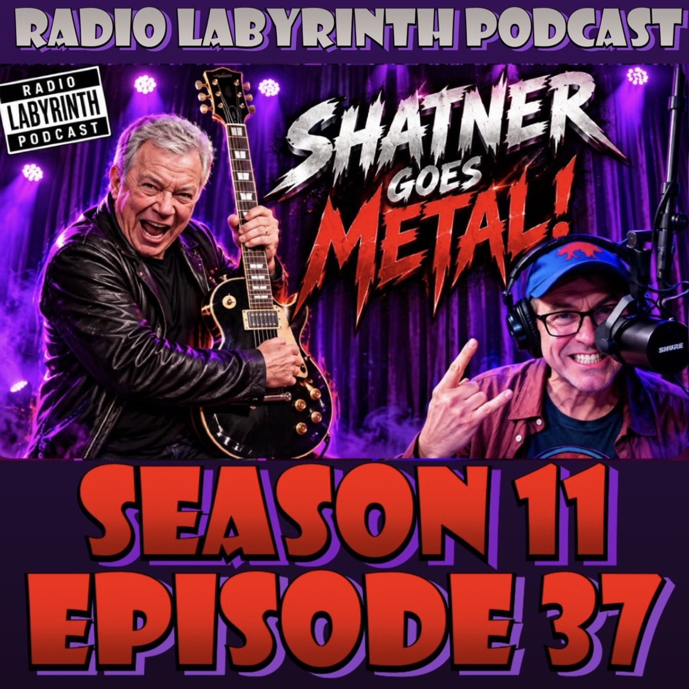 William Shatner Goes Heavy Metal at 95! episode artwork