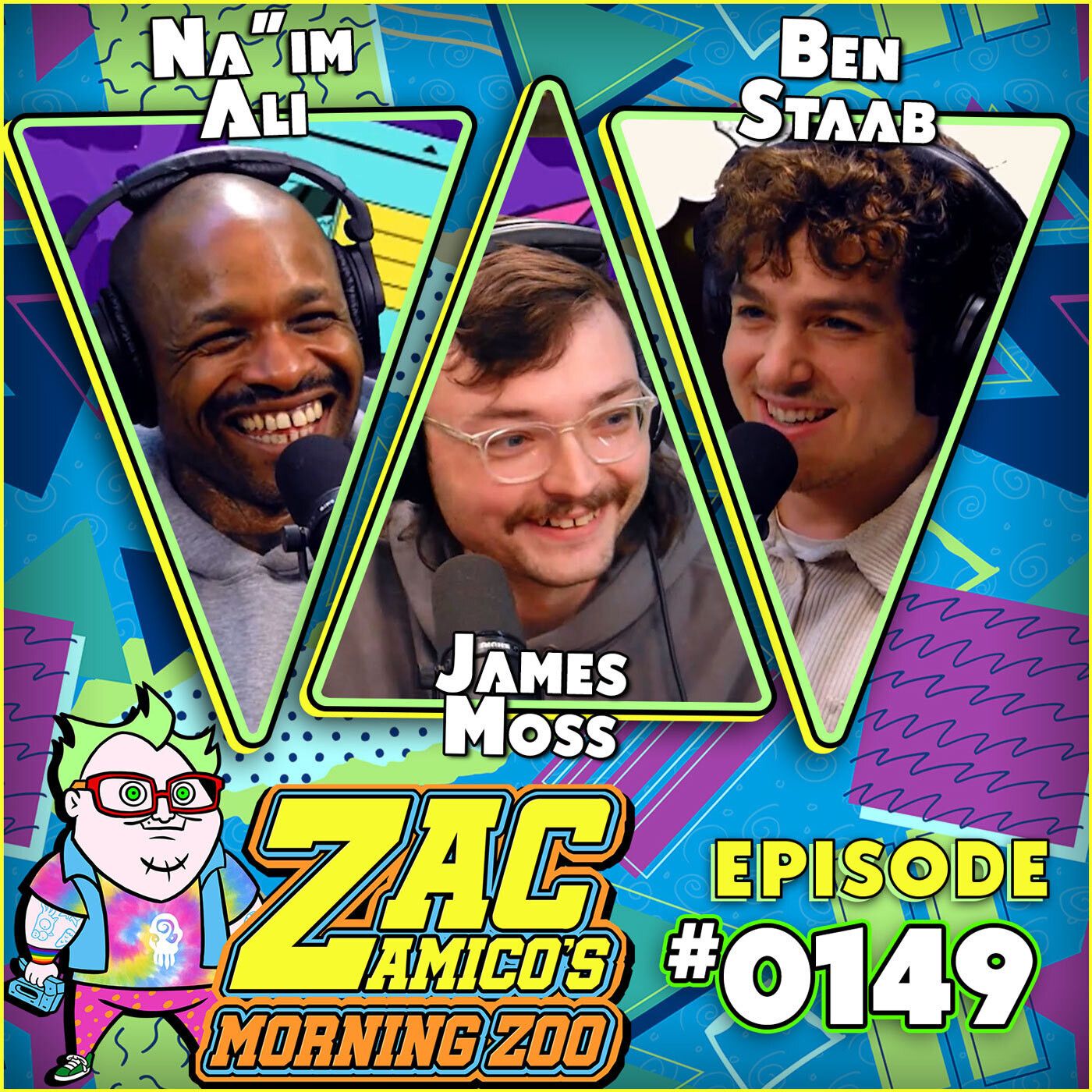 0149. Na'im Ali, James Moss and Ben Staab episode artwork