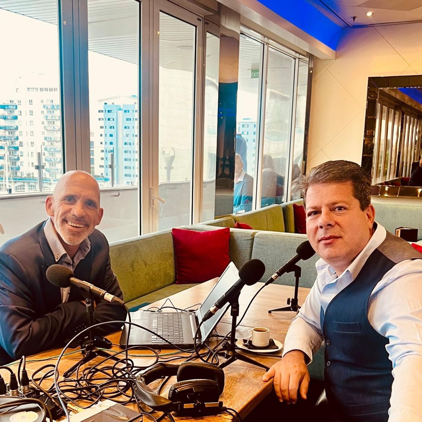 Fabian Picardo, Chief Minister of Gibraltar and Leader of the Gibraltar Socialist Labour Party, talks to TRE's Giles Brown