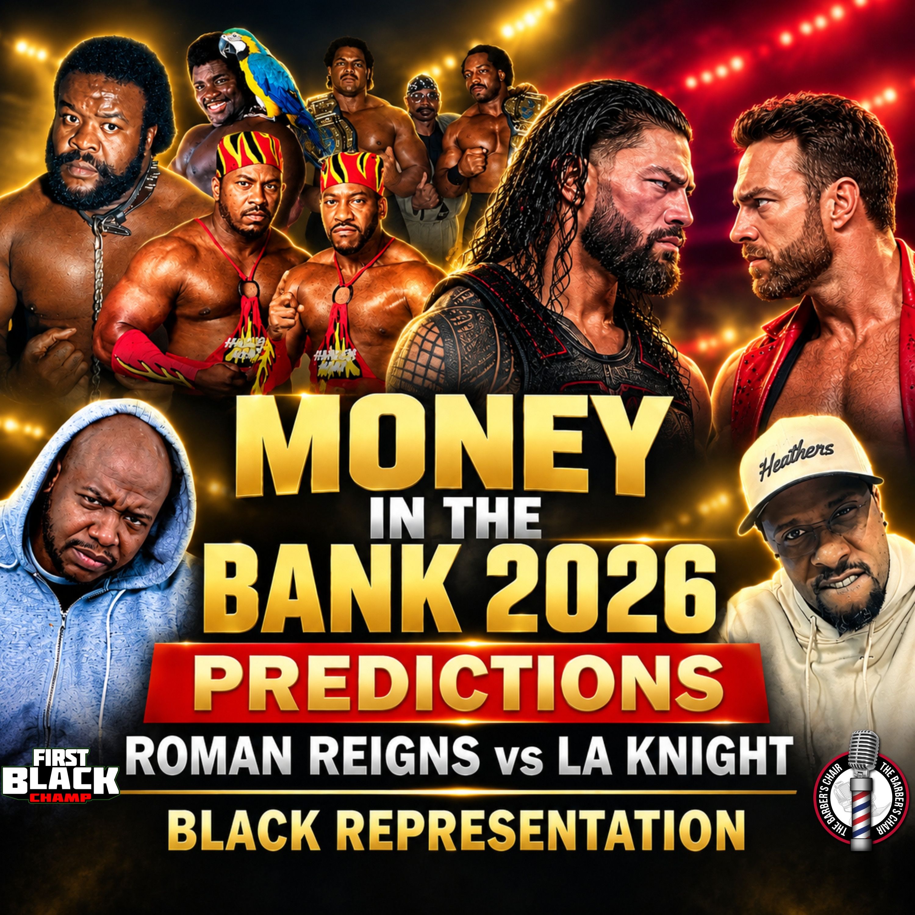 Money In The Bank 2026 Predictions + Roman Reigns vs LA Knight & Black Representation