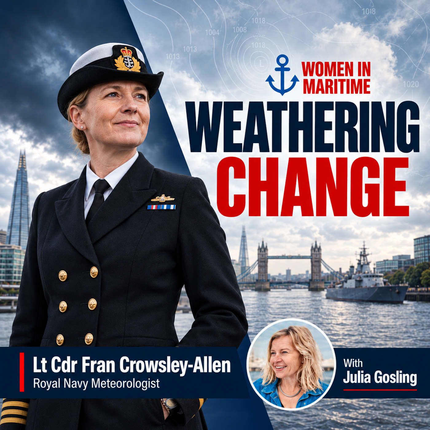 Weathering Change at Sea with Lt Cdr Fran Crowsley-Allen | Women in Maritime episode artwork