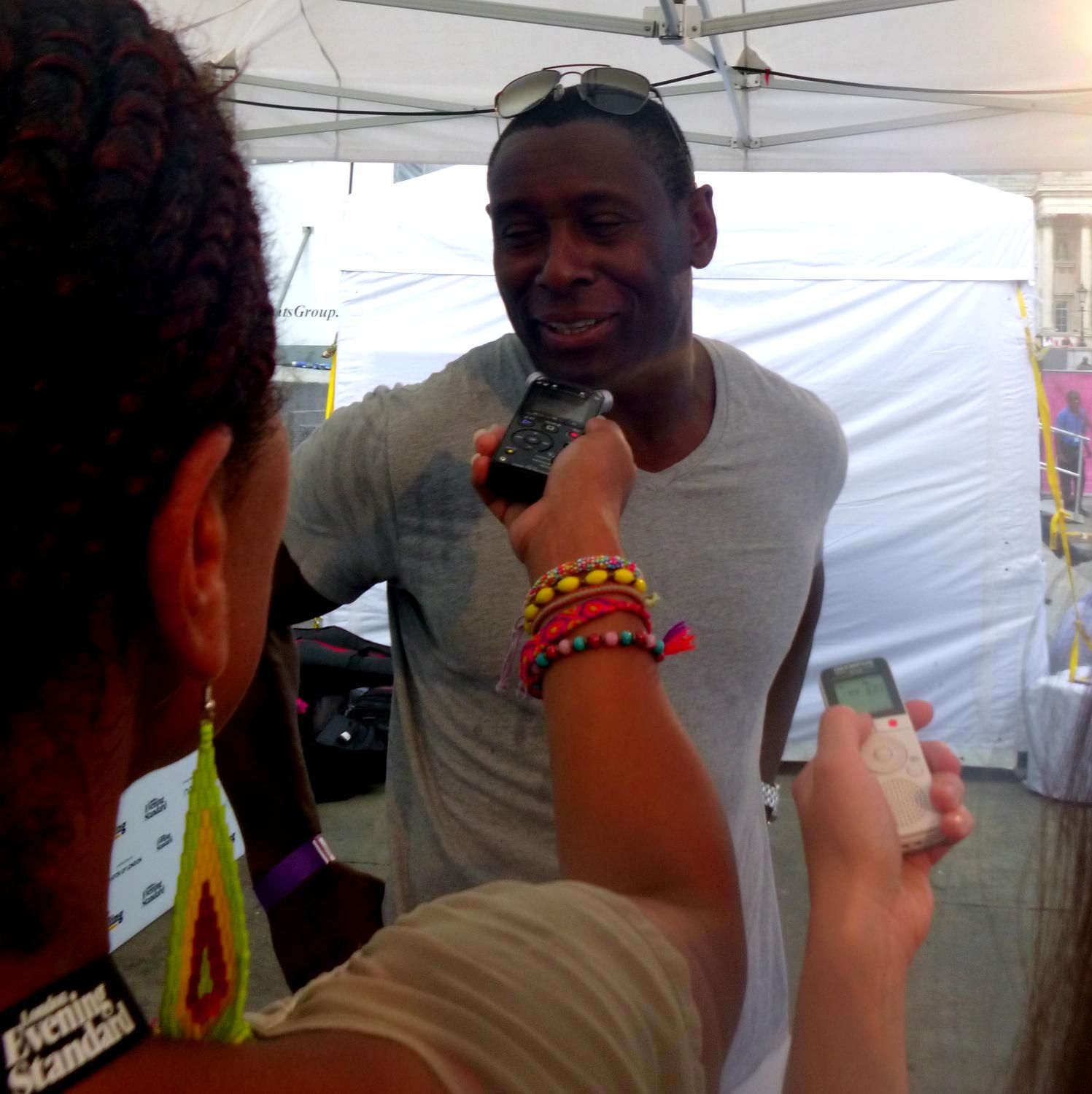 David Harewood at @EveningStandard's #GetReading event episode artwork