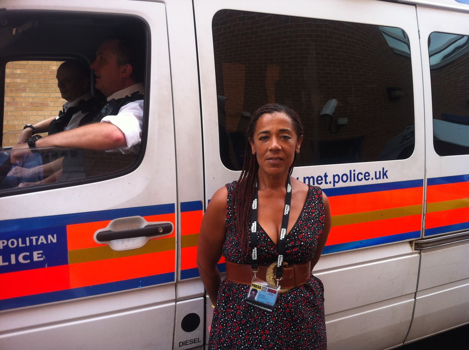 On a police raid in Lewisham, Part of Operation Big Wing