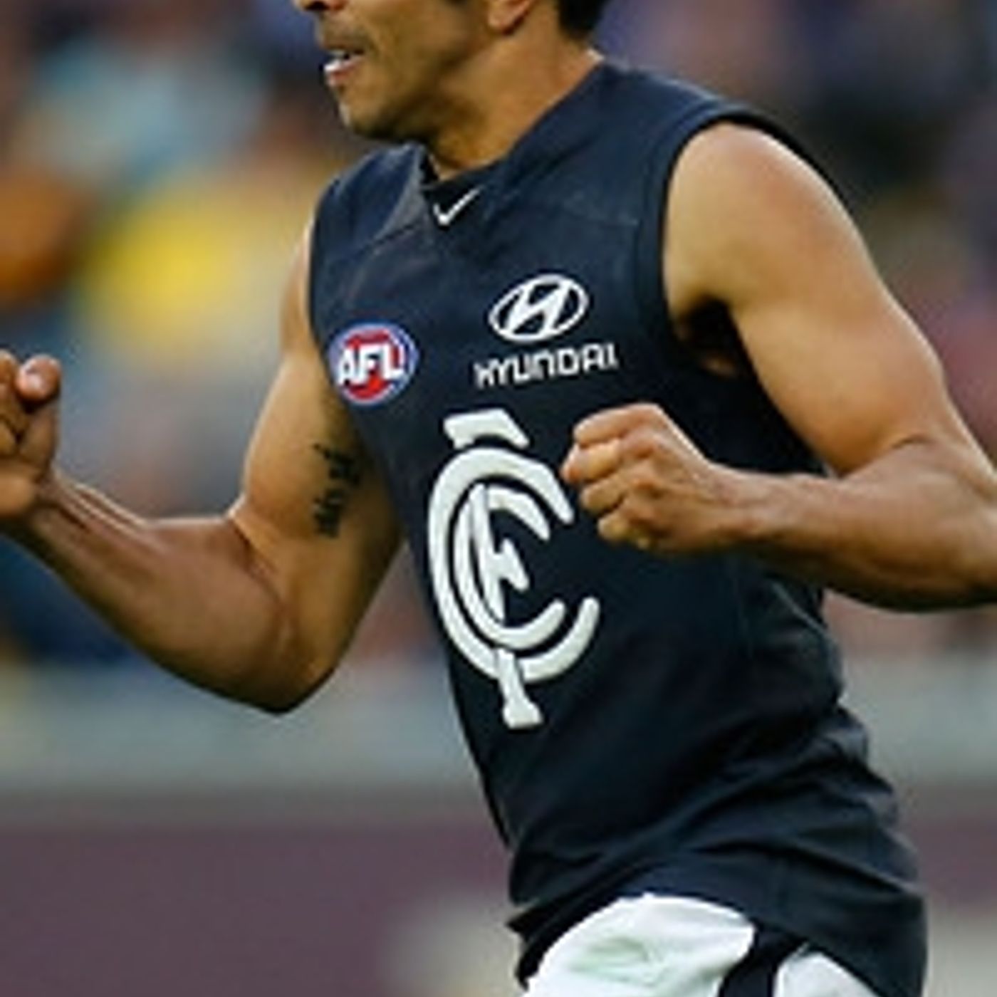 Eddie Betts' manager Ned Guy discusses Betts' impending move to the Crows on Gillette Trade Radio episode artwork