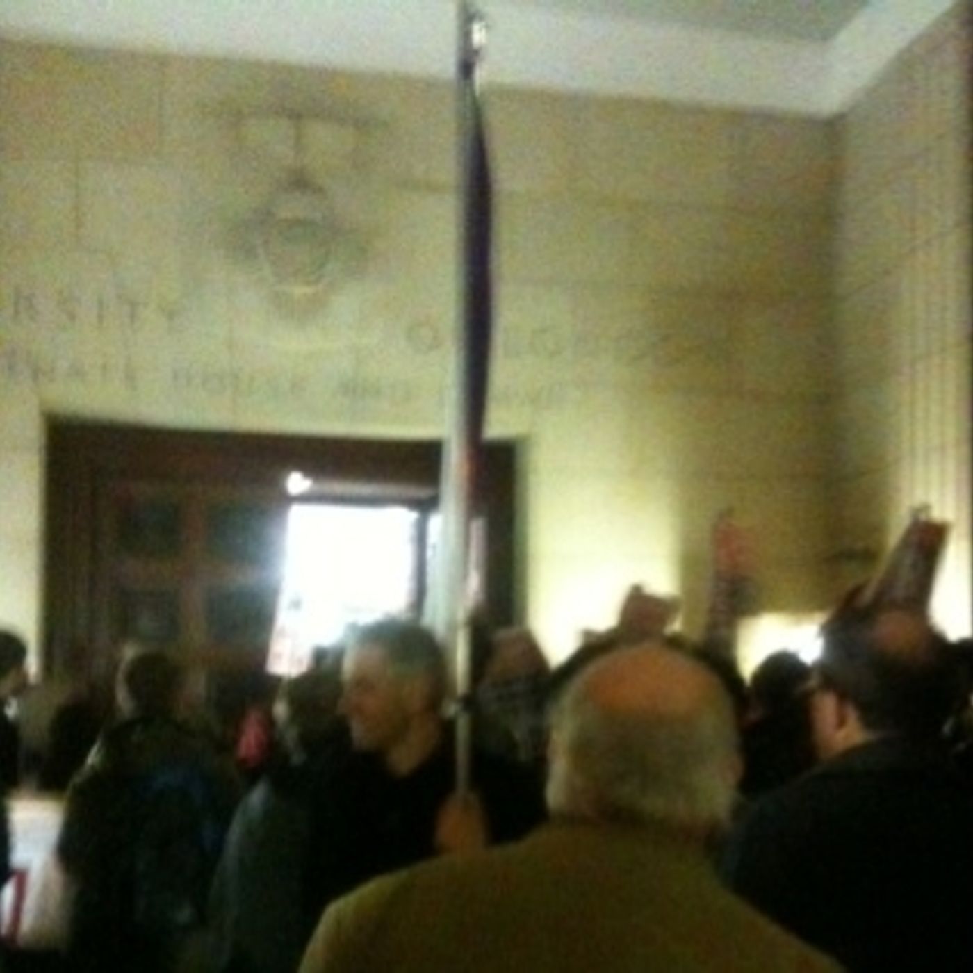 Getting into Senate House before the debate episode artwork