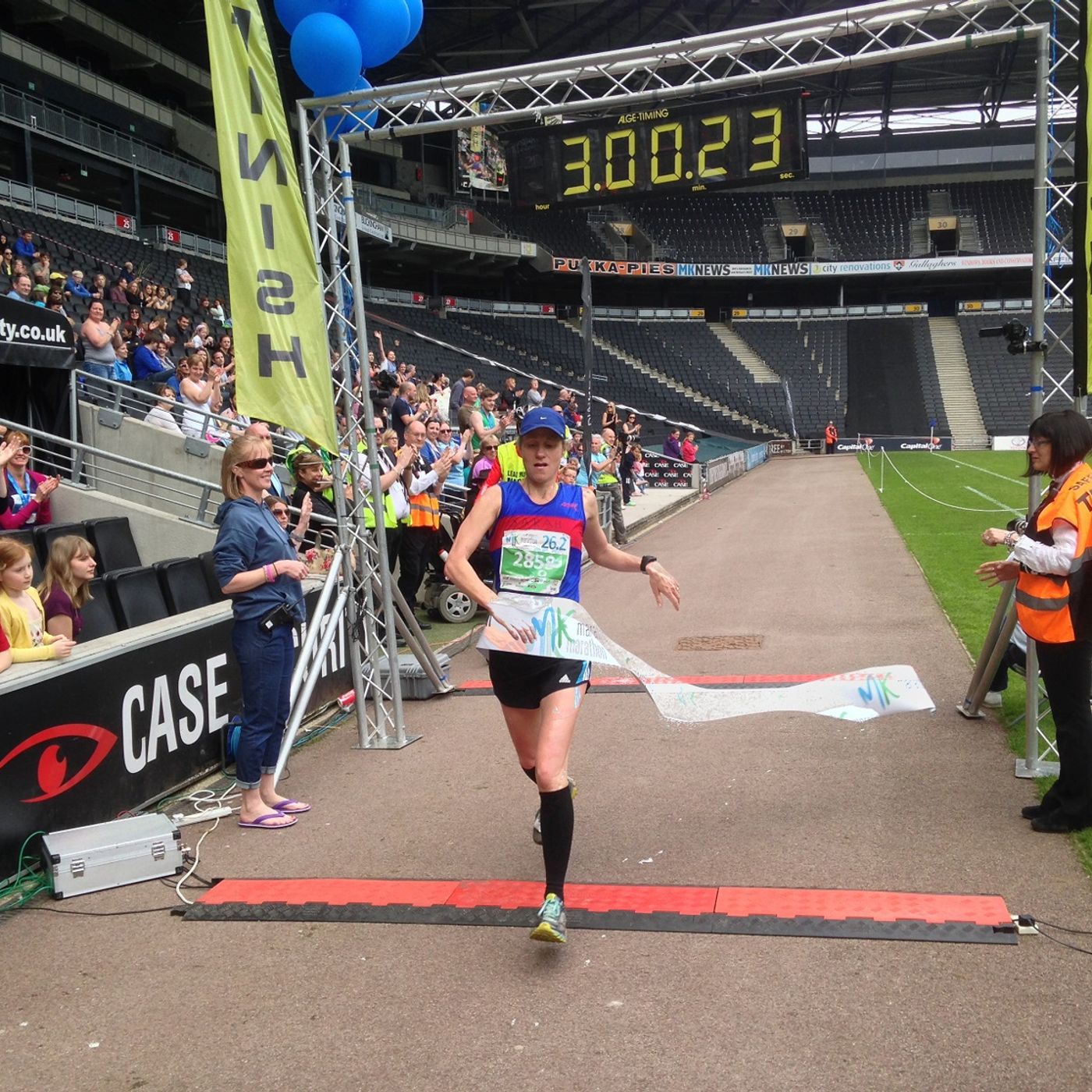 Female winner Sarah Hill speaks to BBC3CR at #mkmarathon episode artwork