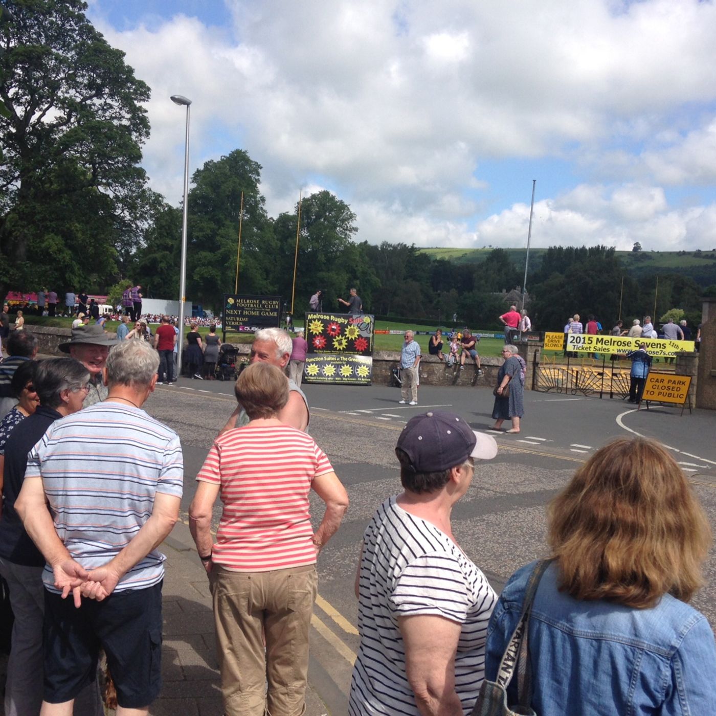 Melrose public on the Queen's Baton Relay episode artwork