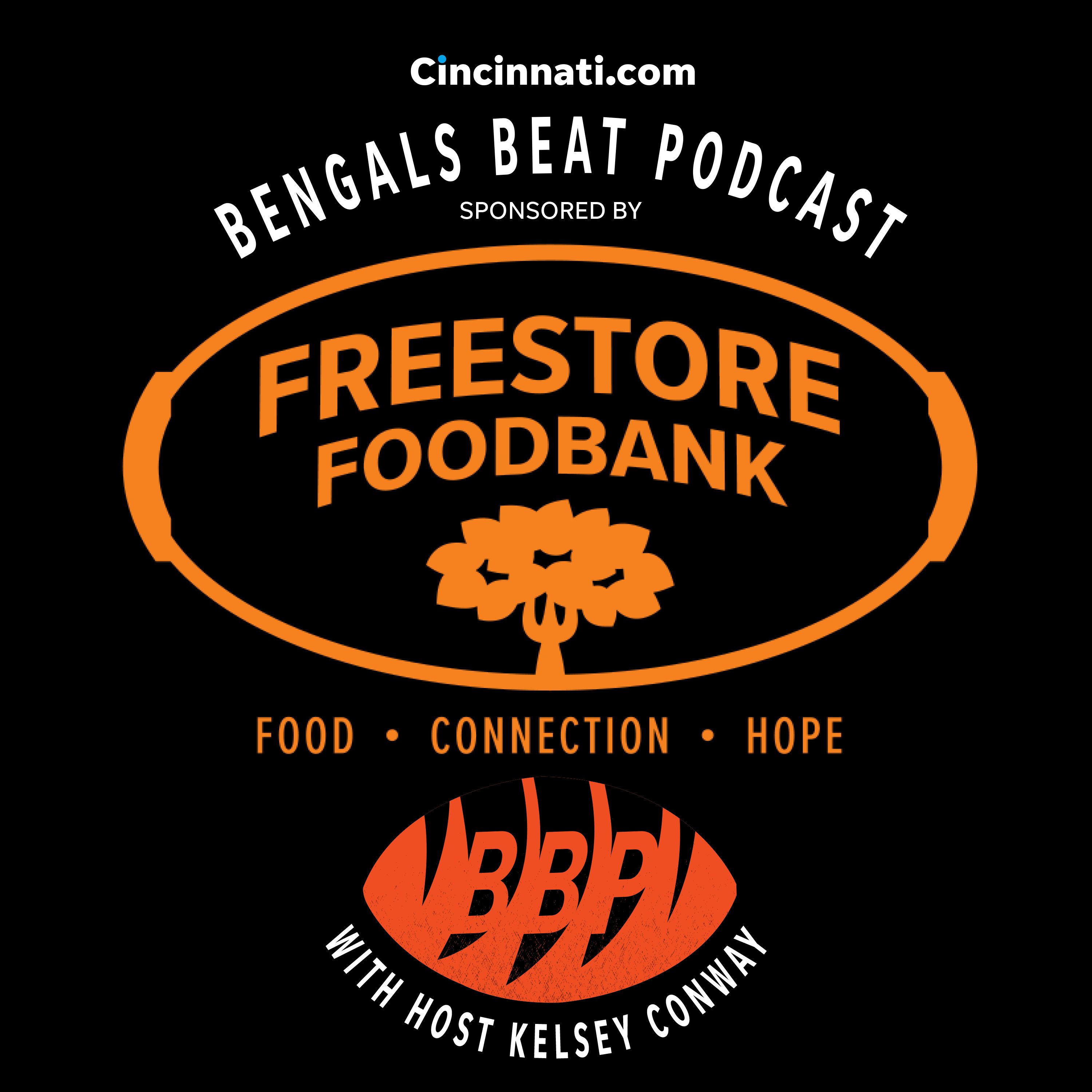 Bengals Beat Podcast: Live at the Freestore Foodbank with CEO Kurt Reiber and Bengals tight end Mike Gesicki