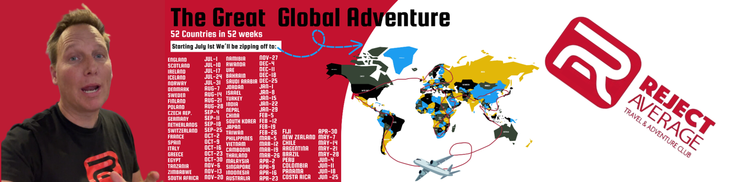 Great Global Adventure: 52 Countries in 52 Weeks